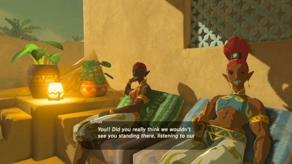 Zelda: Breath of the Wild - Gerudo Secret Club Password