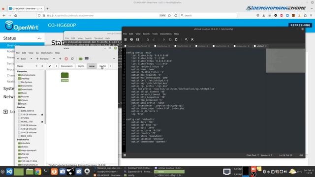 OpenWrt - Step by Step Install TinyFileManager with PHP8 смотреть онлайн