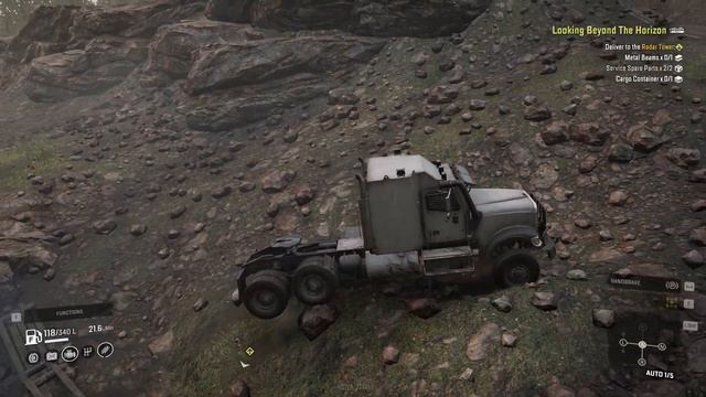 snowrunner explorer watchtower CRAZY TRUCK NAVISTAR 5000 смотреть онлайн