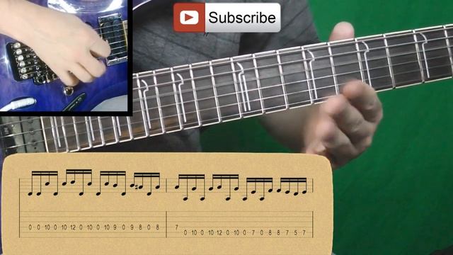 How To Play Muse - Hysteria Как играть, Guitar Lesson