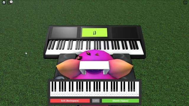 FNF Accelerant on Roblox Piano смотреть онлайн