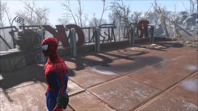 Marvel's Spider-Man in Fallout 4 Mod смотреть онлайн
