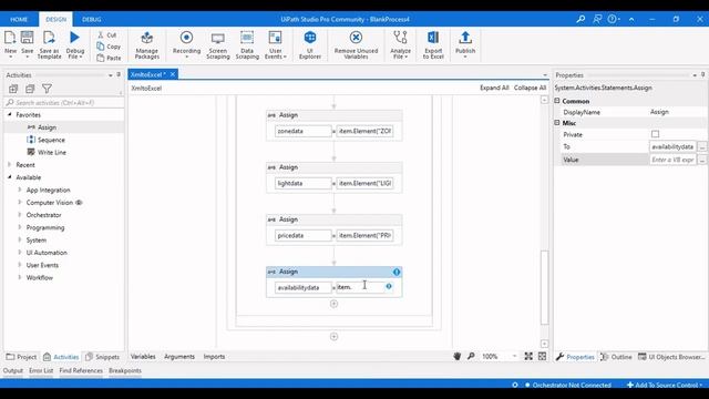 How to extract data from xml file and paste in a Excel file using UiPath | RPA LEARNERS смотреть онлайн