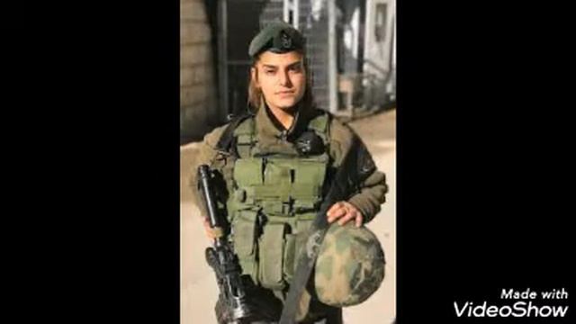 Beautiful Girl Israel Soldier IDF Collection