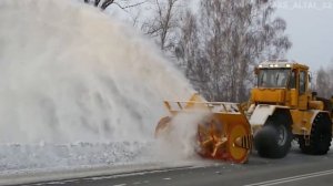 Очистка дороги от снега