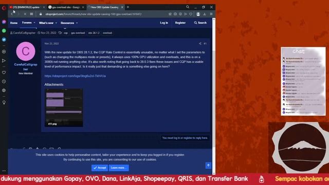 [TECH TALK] sambil ngobrol gaje + benerin OBS biar ga makan GPU смотреть онлайн