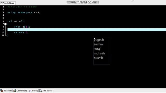 Input/Output in array // Char array // Array in Data structure //Part-2// By Yogesh Bisht смотреть онлайн