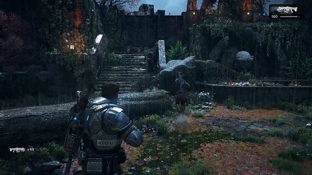 Gears of War 4 (играем с другом в кооперативе) смотреть онлайн