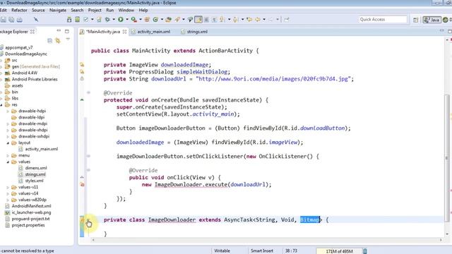 How to download Image by using Async task смотреть онлайн