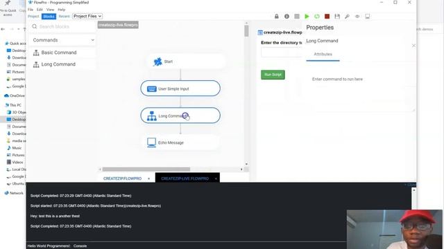 Zip some files using Python and this No Code Tool смотреть онлайн