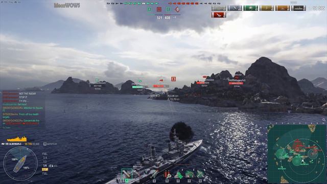 World of WarShips | Albemarle | 7 KILLS | 139K Damage - Replay Gameplay 4K 60 fps смотреть онлайн