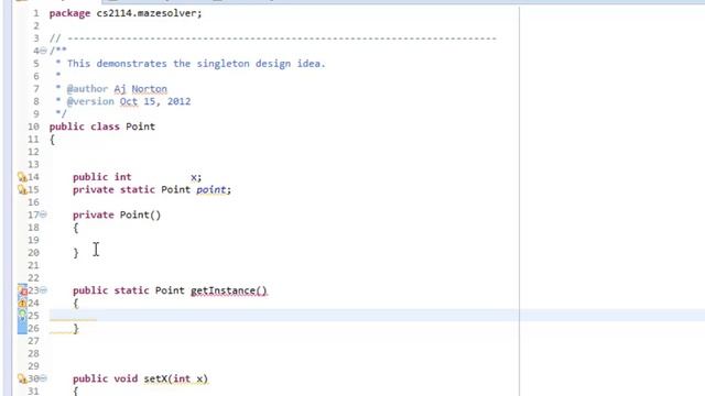 Singleton design pattern смотреть онлайн