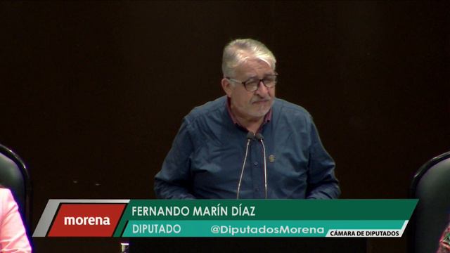 Dip. Fernando Marín Díaz (MORENA) / Presentación de reservas смотреть онлайн
