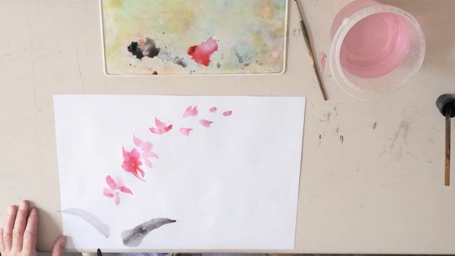 Как рисовать Орхидею | Урок IV