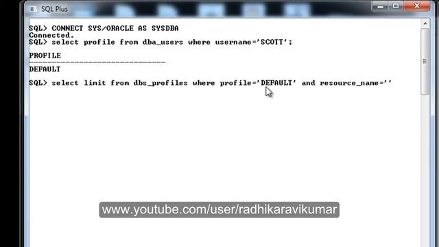 SQL: Error ORA-28002 смотреть онлайн