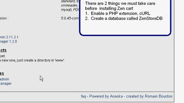 Tasks before installing Zen cart смотреть онлайн