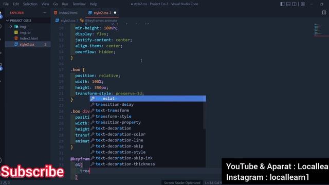 CSS Only 3D Text Rotation Animation Effects | Html CSS смотреть онлайн