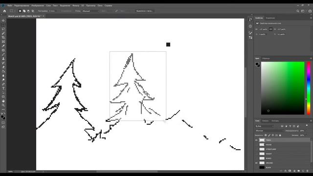 Первый опыт пиксель арта [first pixel art experience] смотреть онлайн