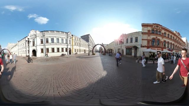 Старый арбат 360 градусов 4К - Old Arbat 360 4K