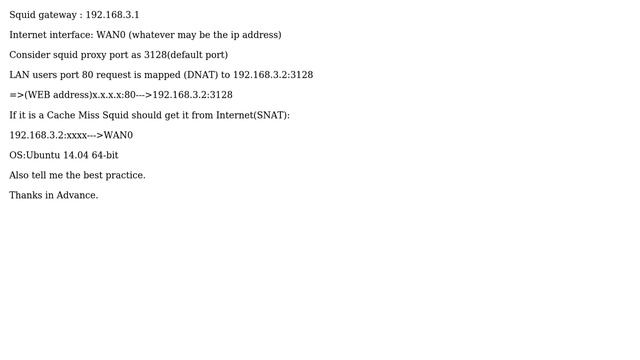 Squid Transparent Caching смотреть онлайн