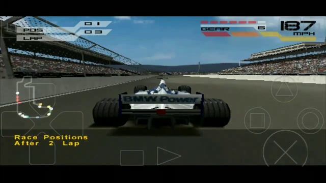 GAME FORMULA ONE 2001 PS1 ANDROID GAMEPLAY смотреть онлайн