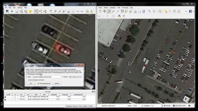 Download and georeference Google Earth images in QGIS 2.8 with OpenLayers Plugin смотреть онлайн