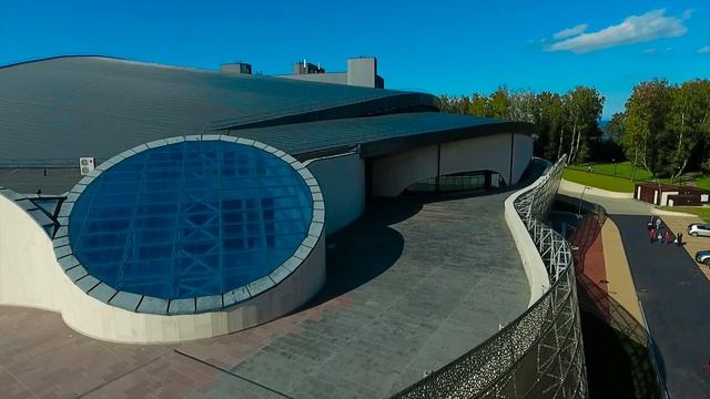 ЯНТАРЬ - ХОЛЛ с высоты птичьего полета смотреть онлайн