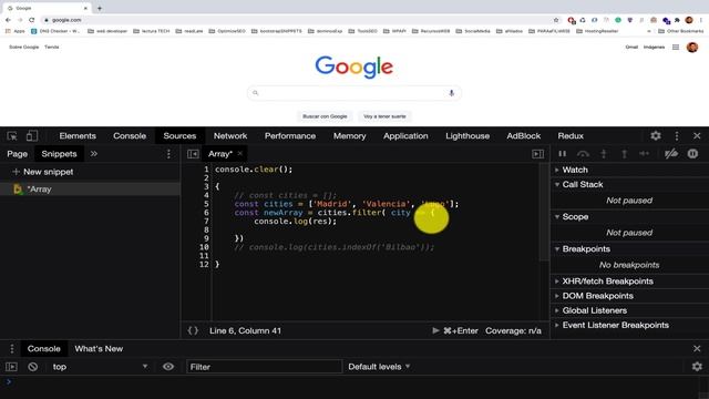 Filter Javascript: filtrar elementos de un array con .filter() смотреть онлайн
