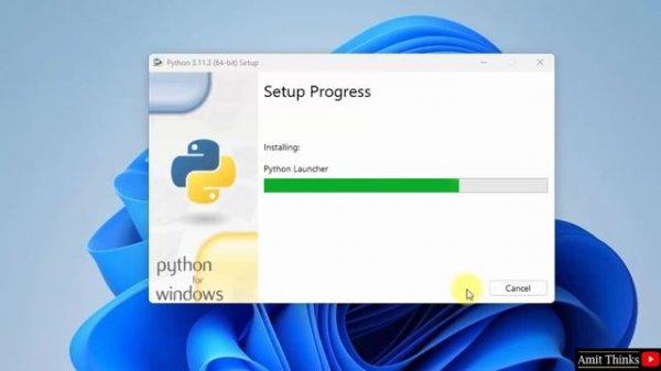 How to install Python 3.11.3 on Windows 11