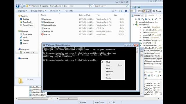 Installing ActiveMQ as a Service in Windows смотреть онлайн