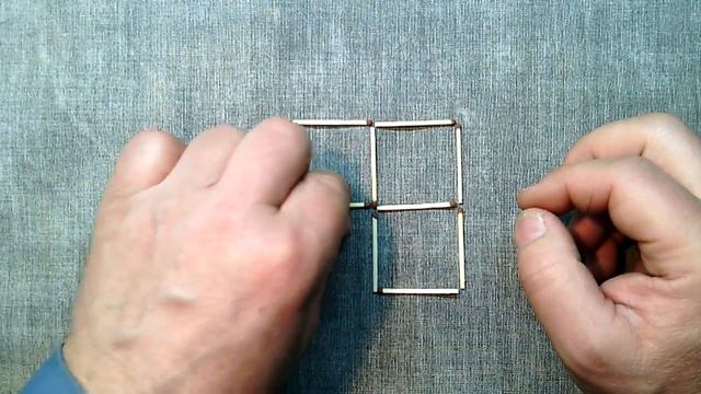 Нужно убрать одну спичку и сместить остальные спички так, чтоб получился один квадрат и два ромба смотреть онлайн