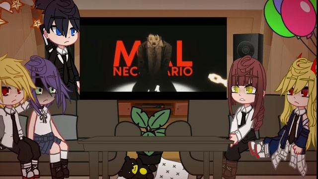 Chainsaw Man React To Sob Meu Controle///@Miistery///Makima