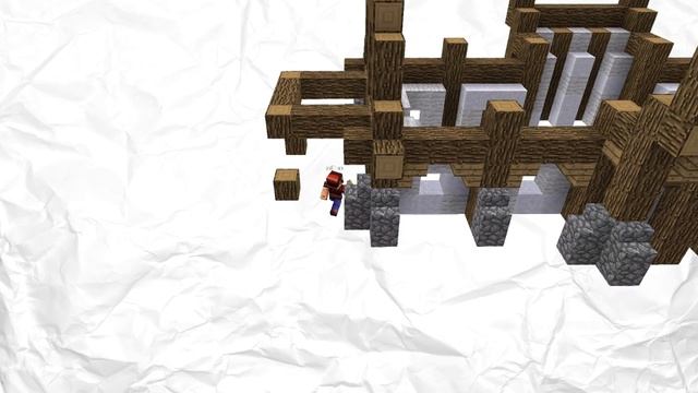 How To Build BIG BUILDINGS in Minecraft | Minecraft Building Tutorial смотреть онлайн