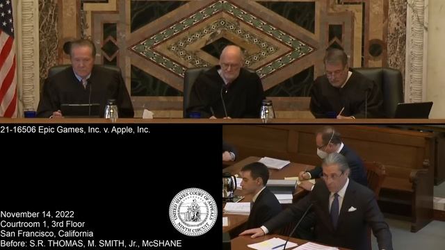 21-16506 Epic Games, Inc. v. Apple, Inc. смотреть онлайн