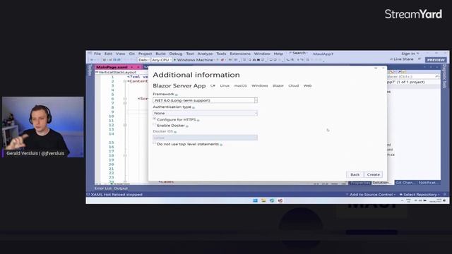 [MauiFest] .NET MAUI Blazor - Build Hybrid Mobile, Desktop, and Web apps by Gerald Versluis смотреть онлайн