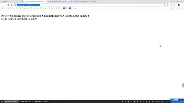 Learn AJAX in Arabic #08 - jQuery - $ Get And $ Post смотреть онлайн