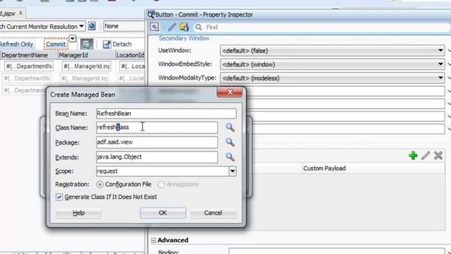 Oracle ADF Refresh Page After Commit - Arabic смотреть онлайн