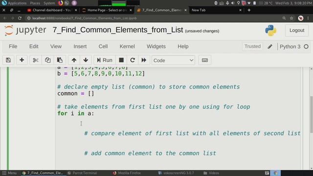 #7 Find Common Elements From Lists | Common Elements | Problem Solving In Python | Tech Blooded смотреть онлайн