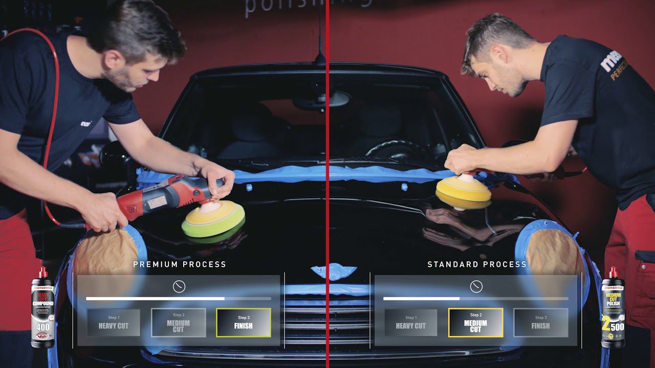 MENZERNA - полироль Heavy Cut Compound 400 смотреть онлайн