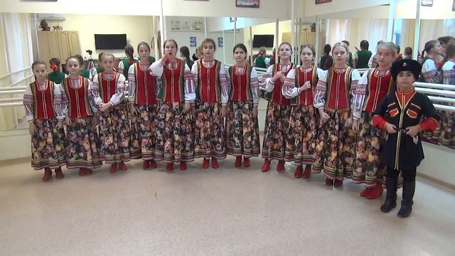 "Ой на гори сухой дубик" Кубанская народная песня. Анапа ДШИ 1. смотреть онлайн