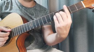 Гамма До минор натуральный лад на гитаре в две октавы, три варианта игры. Табы ноты Скачать