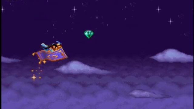 Level 6 bonus stage Magic carpet ride Aladdin (Snes) 1993 смотреть онлайн