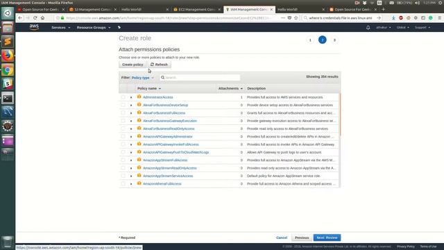Using IAM Roles to Grant Access to AWS S3 on Amazon EC2 смотреть онлайн