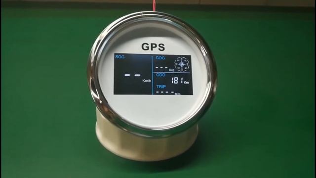 85mm 3 3/8" Digital LCD Boat GPS Speedometer смотреть онлайн