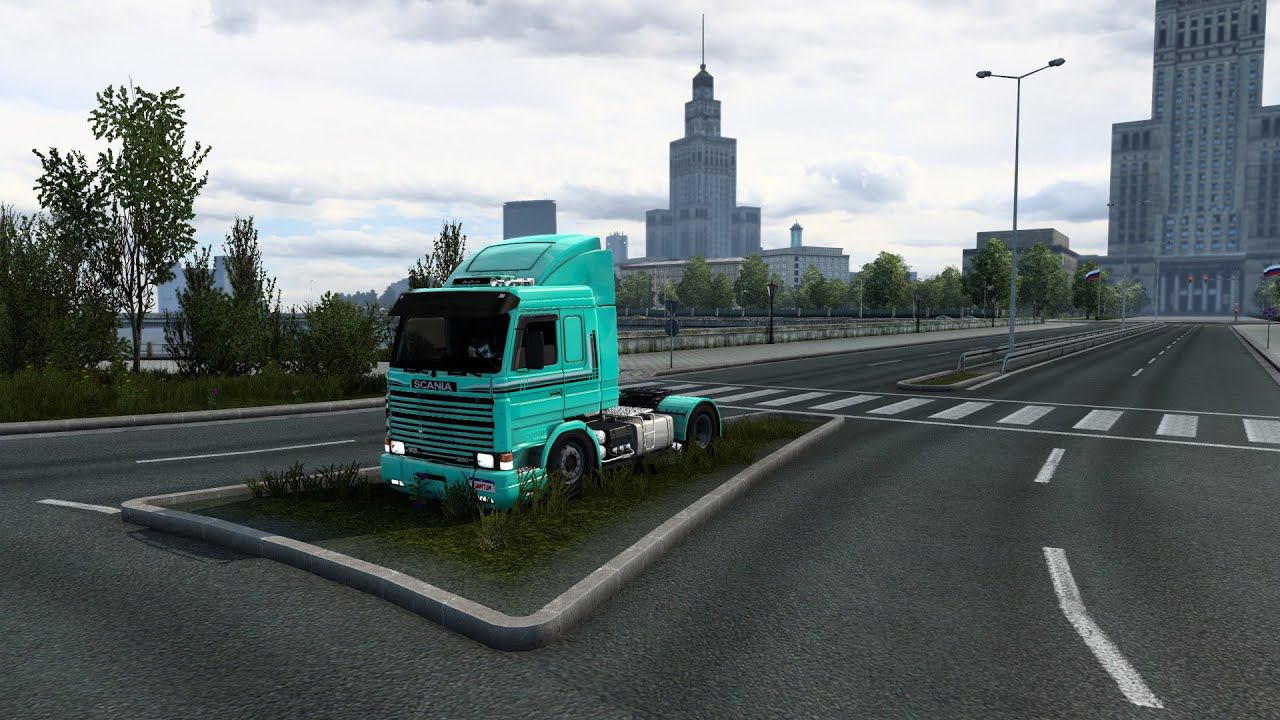 Euro Truck Simulator 2 (ETS 2) - Дальнобой по России + Казахстан. 1.42. Мультиплеер конвой с модами смотреть онлайн
