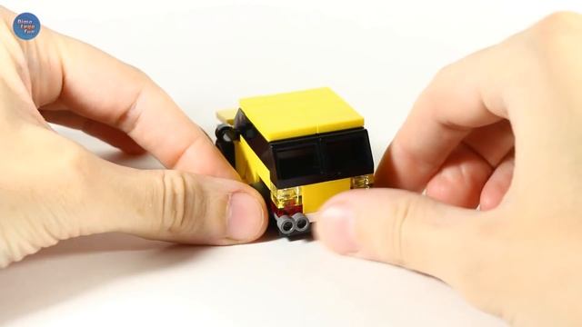 ОКАЗИЯ Академика из ЛЕГО. Lego Vaz 1111 how to build. смотреть онлайн