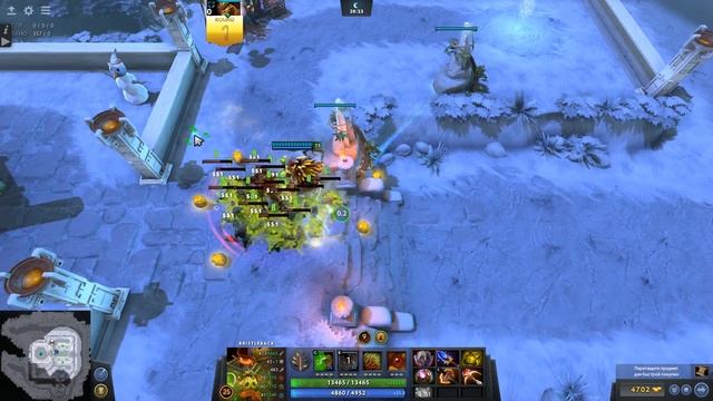 БРИСТ ПРОТИВ БОССОВ! НЕВЕРОЯТНАЯ ЖИВУЧЕСТЬ! // Defend The Diamond, Кастомки Dota 2 смотреть онлайн