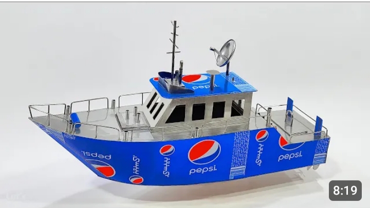Make An Amazing Electric Boat With Pepsi Cans and DC motor - DIY BOAT (1) смотреть онлайн