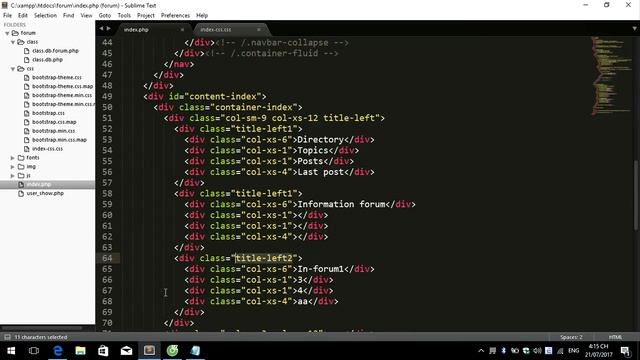 Create Forum Use PHP and Bootstrap Part 14 смотреть онлайн