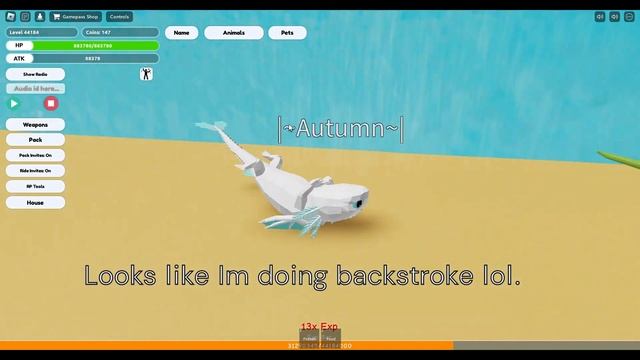 Axolotl Update In Roblox Animal Simulator AND AXOLOTL GAMEPASSES